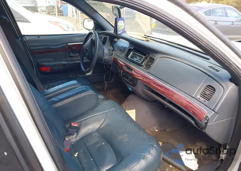 2001 Mercury Grand Marquis Gs from USA, damaged, VIN 2MEFM74WX1X709901